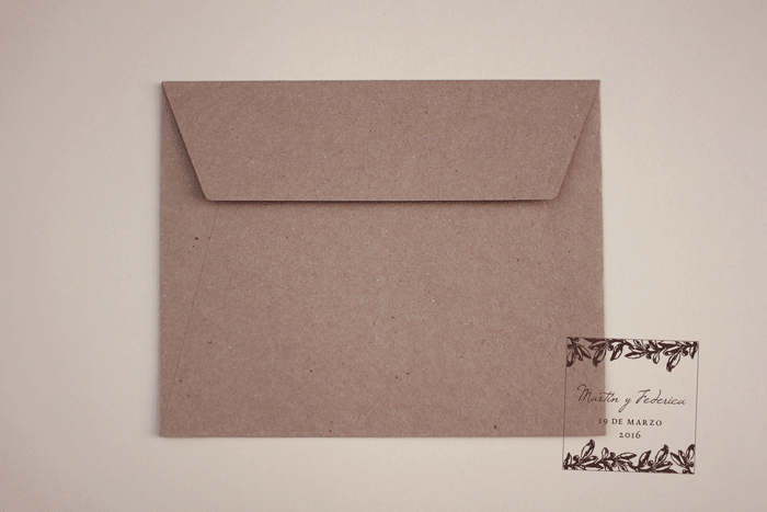 TARJETA DIGITAL | Boda: Martín y Federica