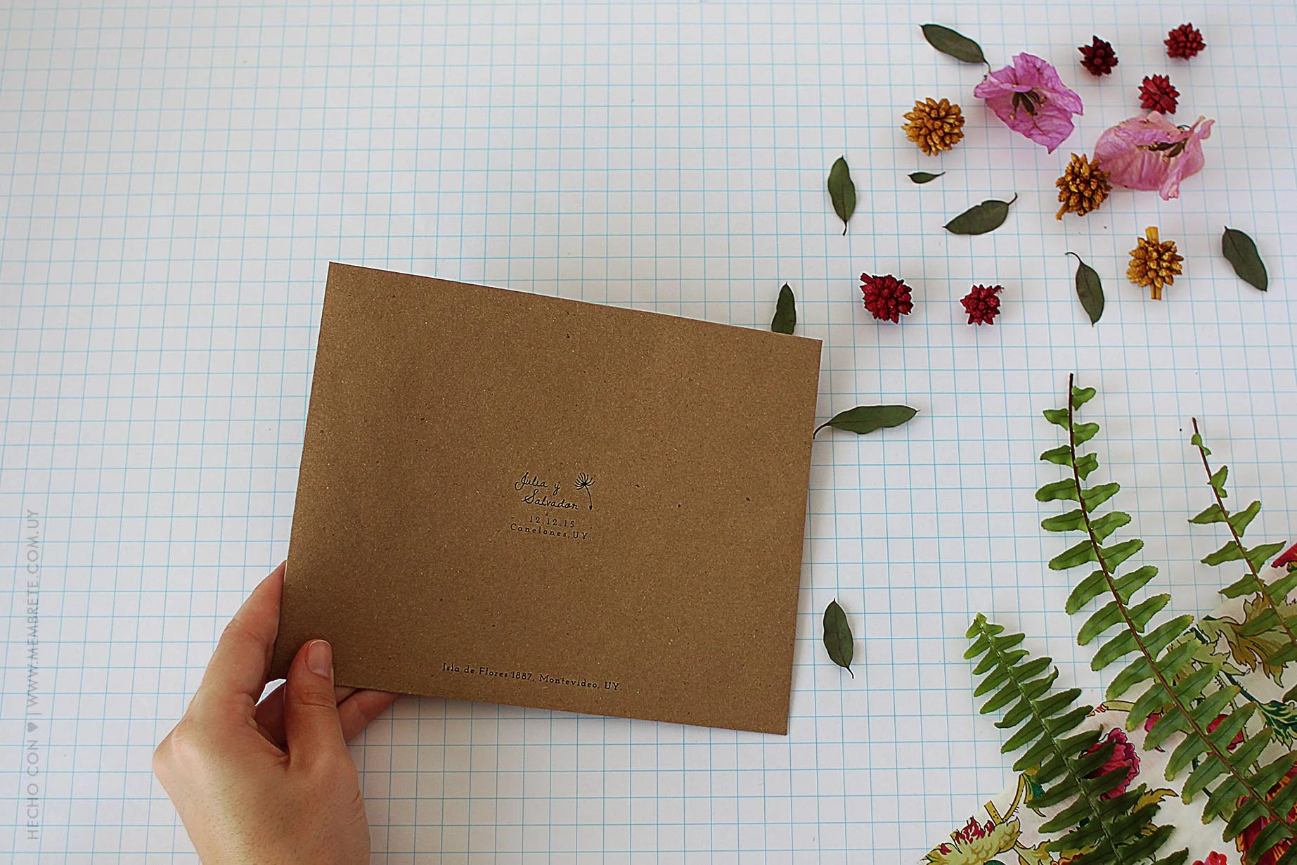 Julia & Salvador ♥ Membrete | Invitaciones en papel | www.membrete.com.uy