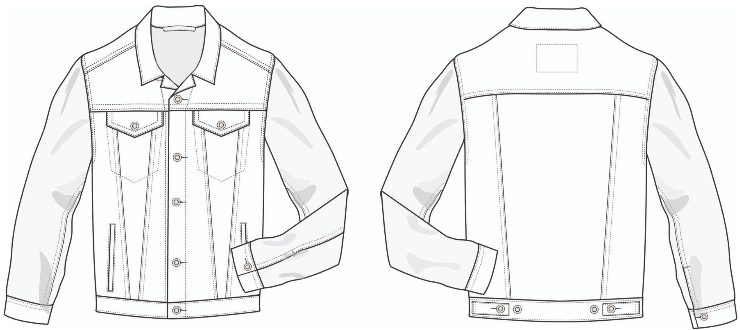 Denim Men's Trucker. 2017