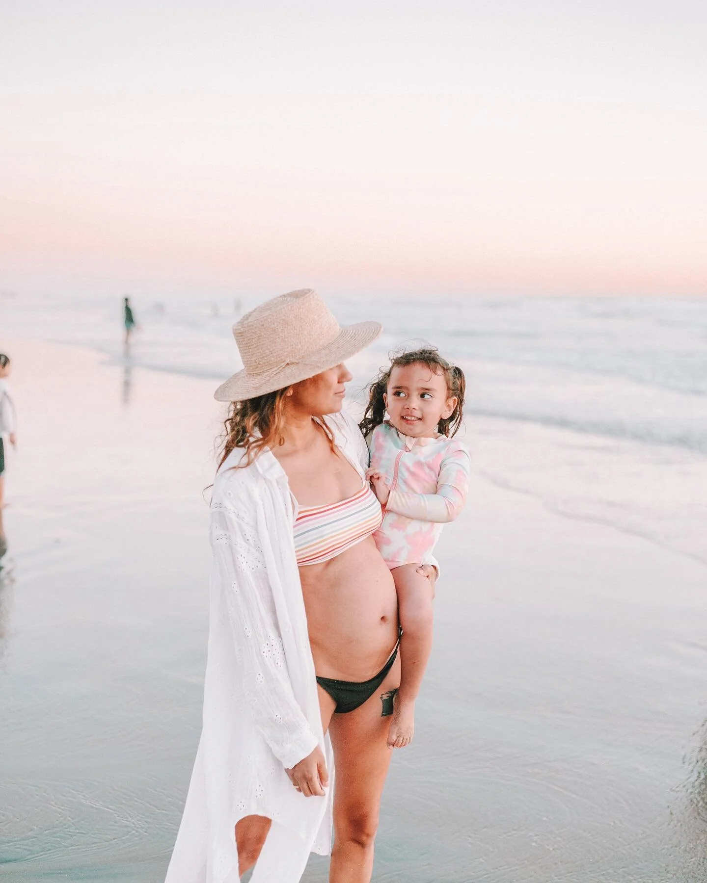 Currently carrying my 1st baby girl AND my 2nd baby girl cooking in this belly! 🥰 we can&rsquo;t wait to meet her in July. I know...at first glimpse you thought it was a food baby. It&rsquo;s fine. 😅 #miraclebabies