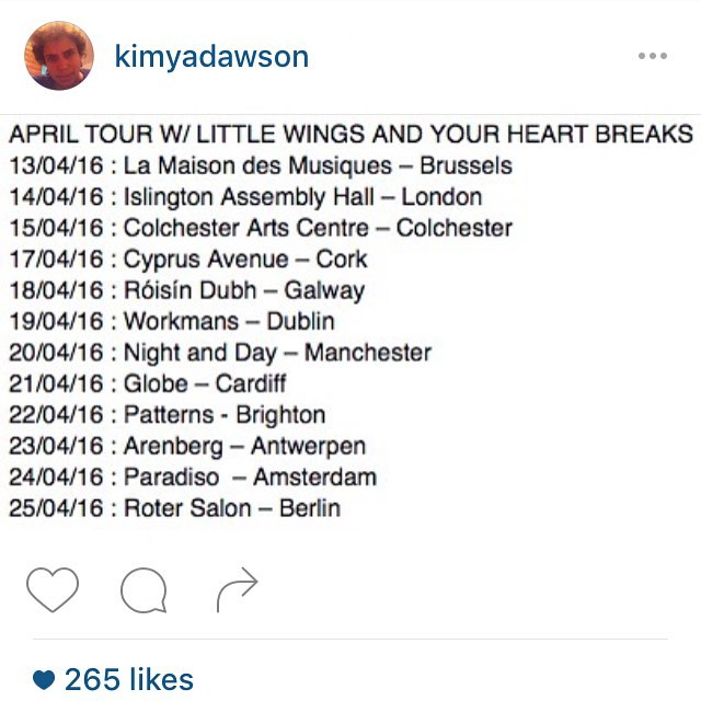 Regram from @kimyadawson this is coming up quick!