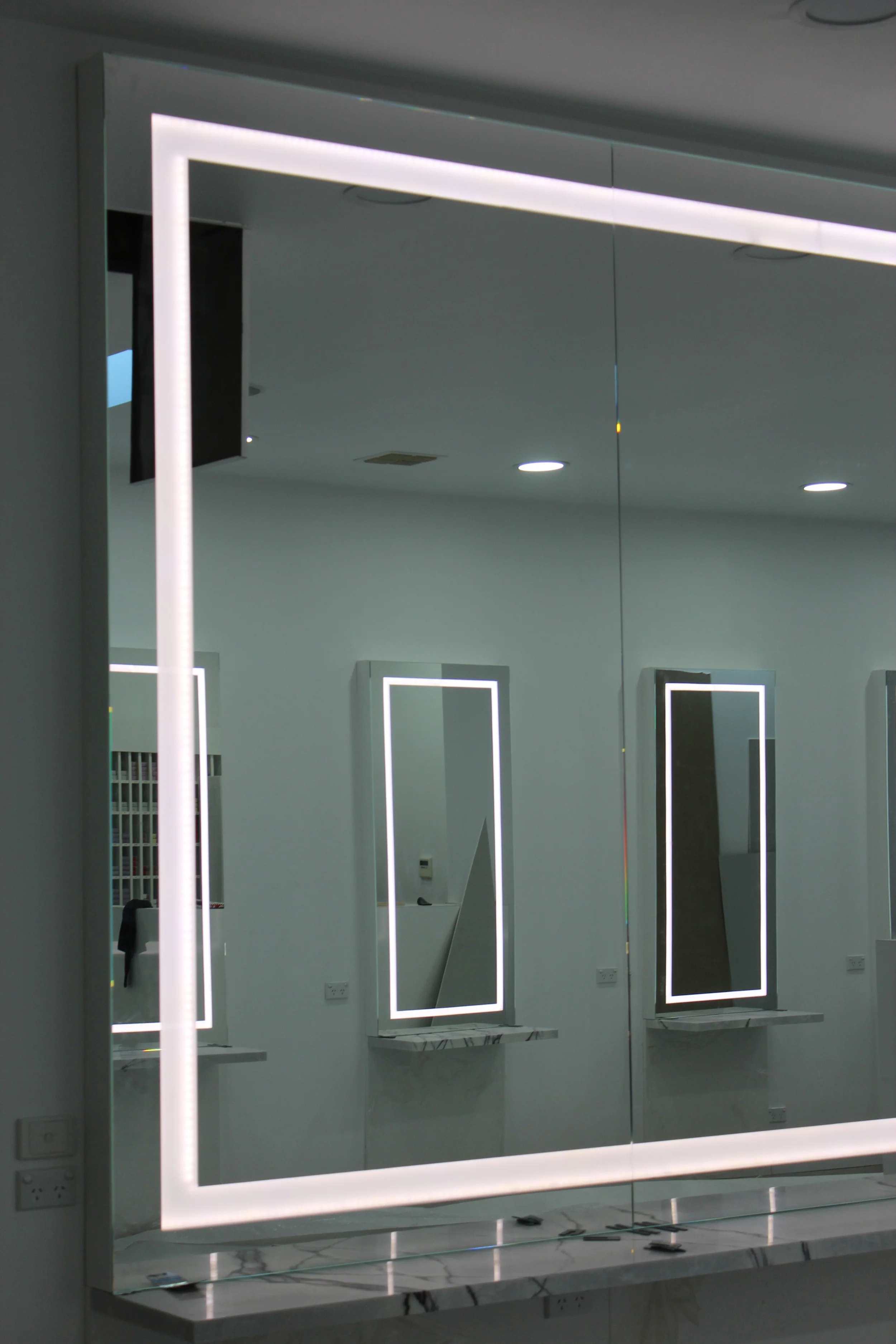 Salon mirrors