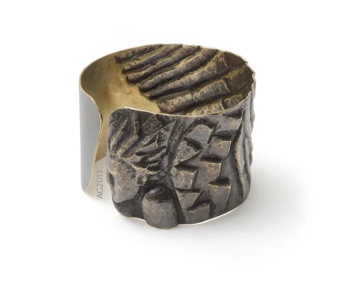 Demon cuff (2013) Brass. Exhibited in 33 Carat 2013 (Melbourne)