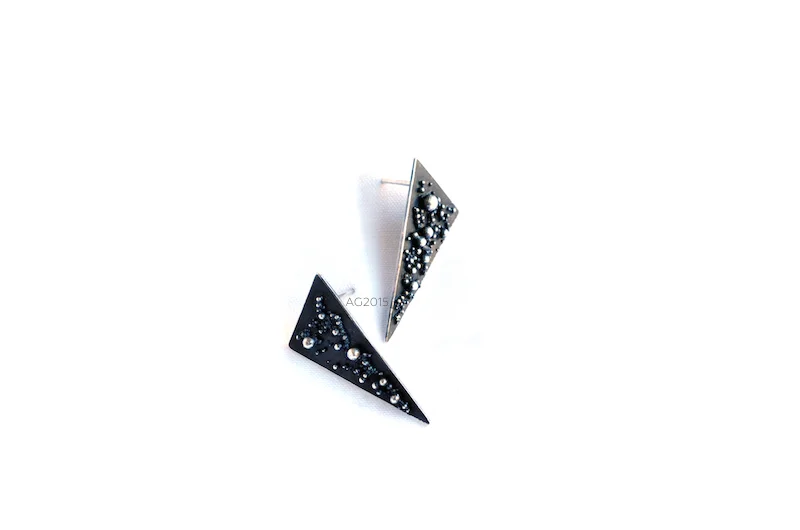 Galaxy One (2013) Fine silver, sterling silver. Exhibited in 33 Carat 2013 (Melbourne)
