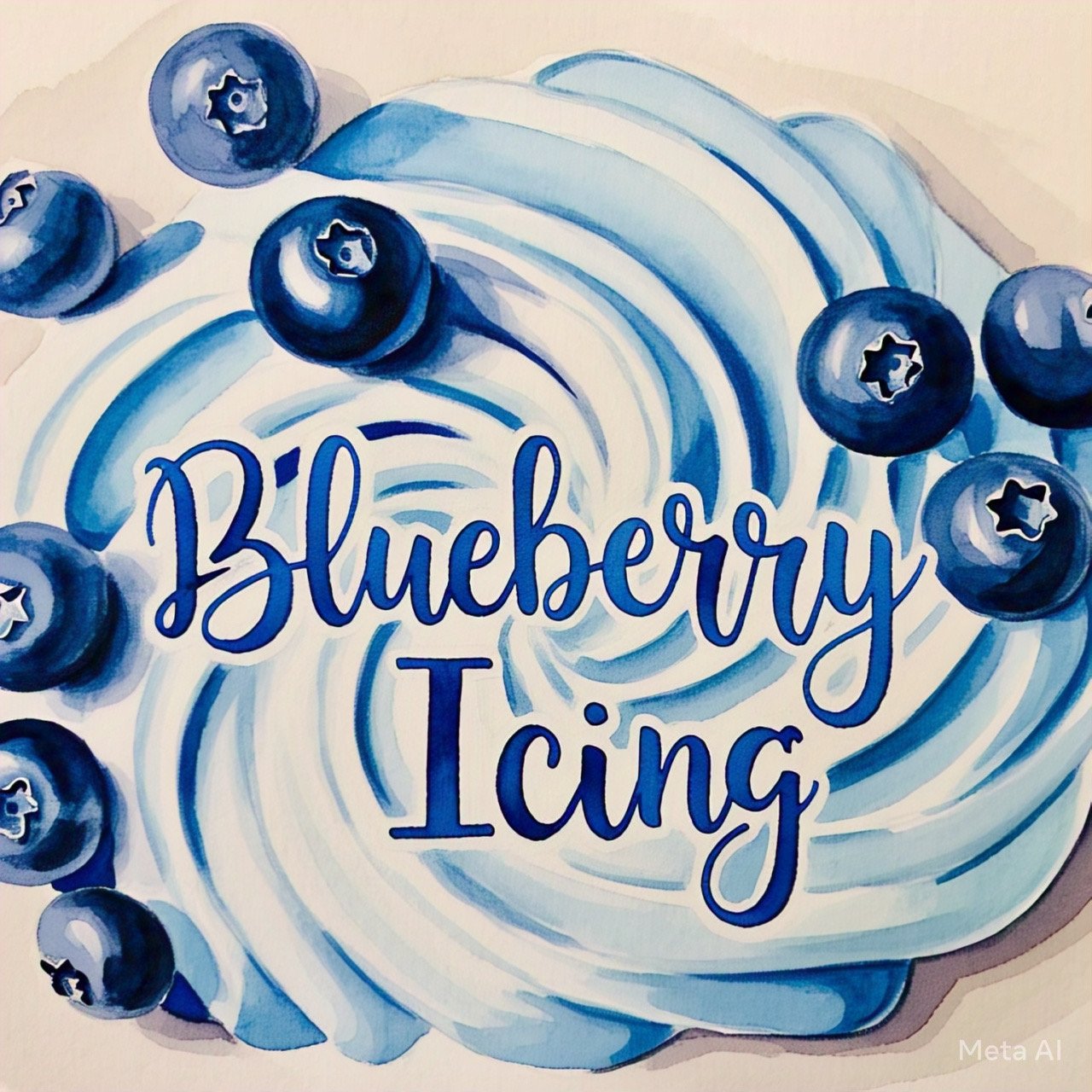 Blueberry Icing