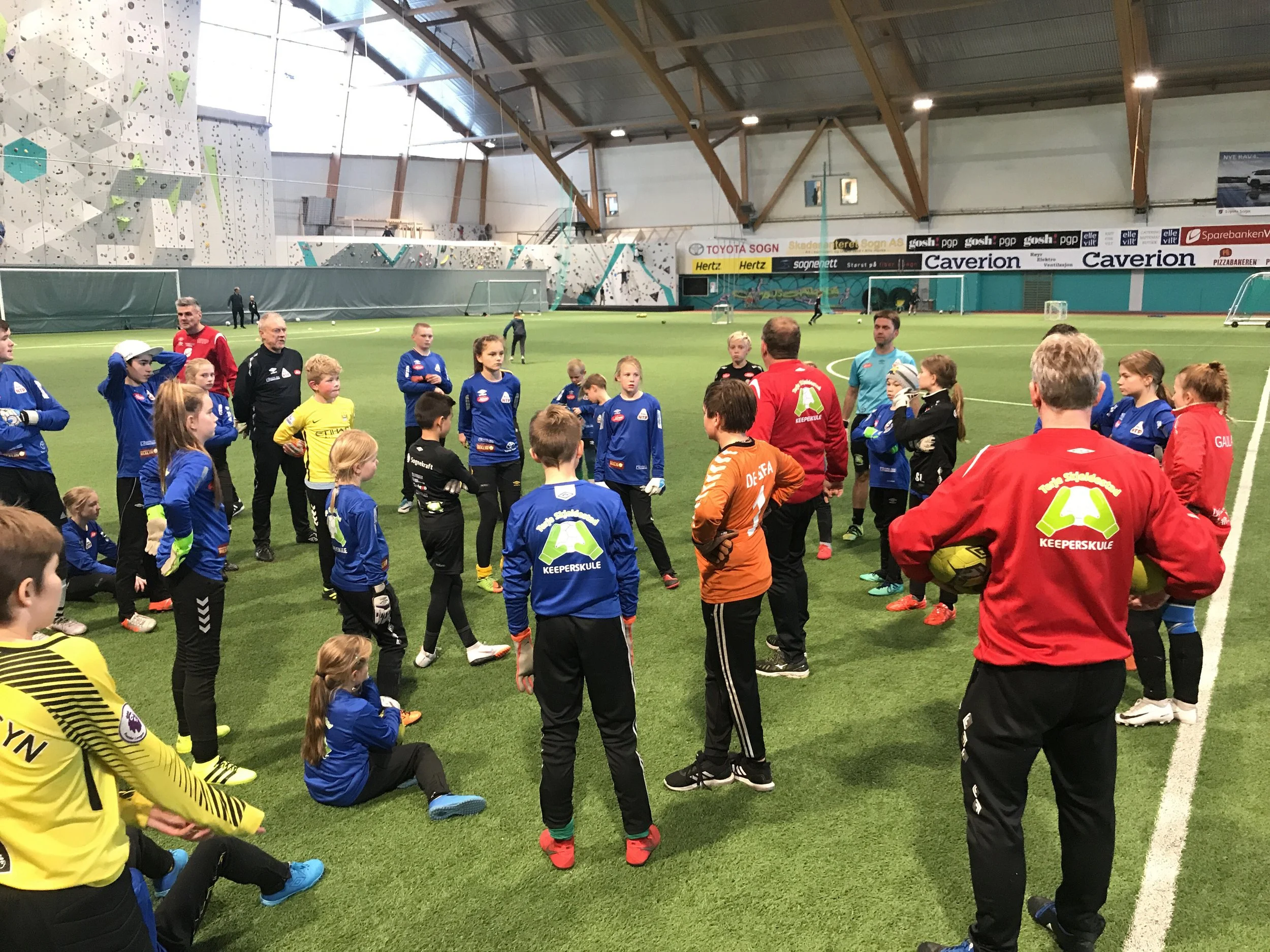 Onsdagstreningar i Sognahallen