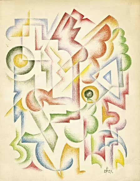 Komposition, 1927