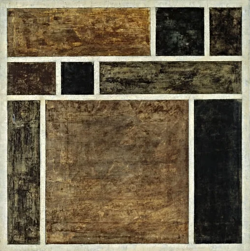 3 x 3 Teile Braun, 1963