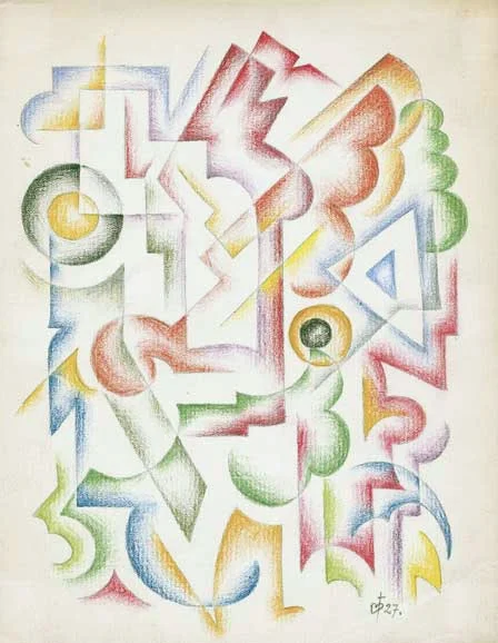 Komposition, 1927