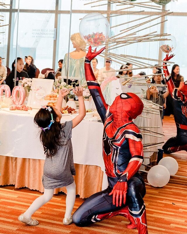 You can&rsquo;t beat fun and games with Spiderman 🕸🎈🕷🎉 #hkkidsparty #kidshk #spidermanfans #hklocals #hkmoms #purpleturtlepartieshk