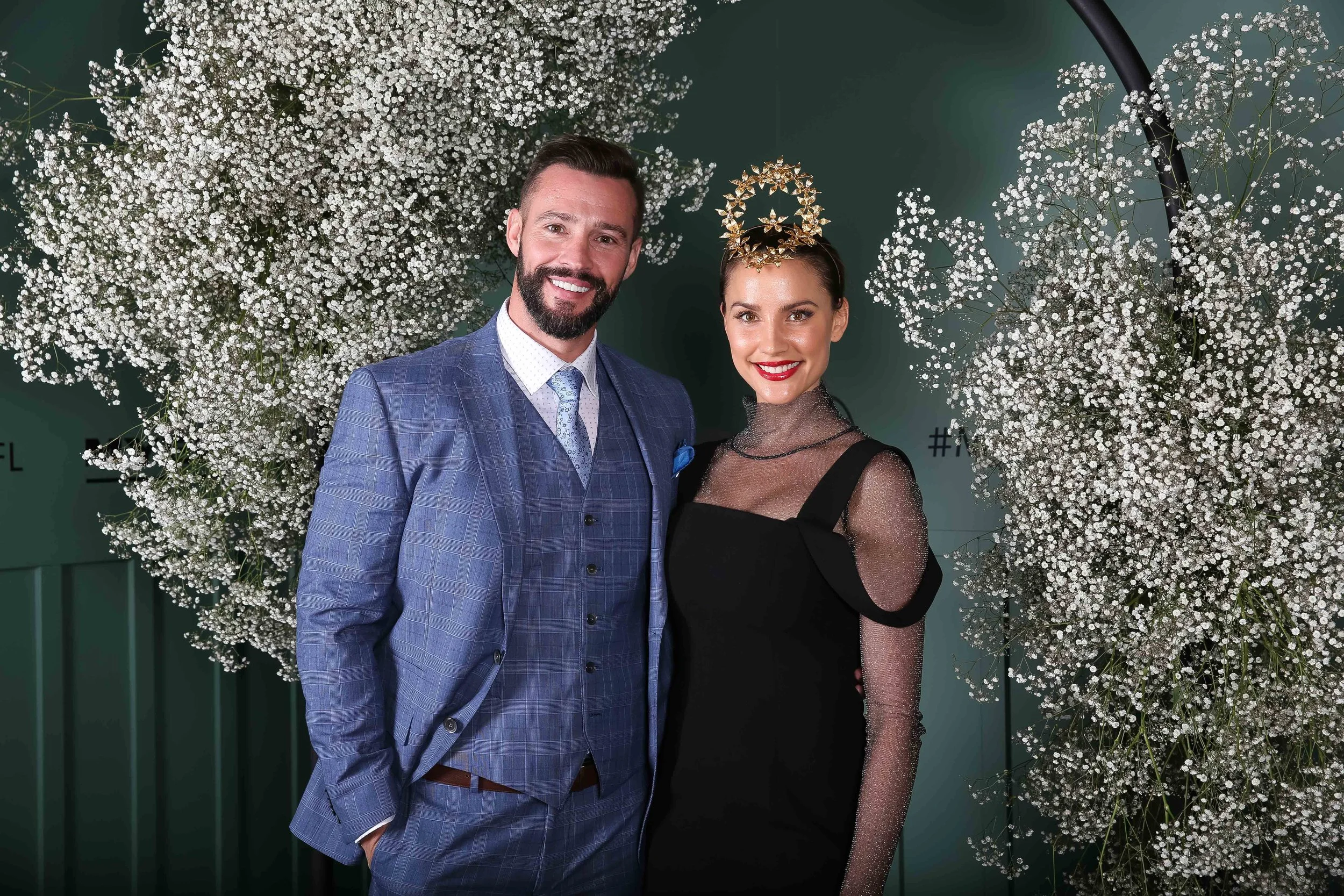 Kris Smith and Rachael Finch