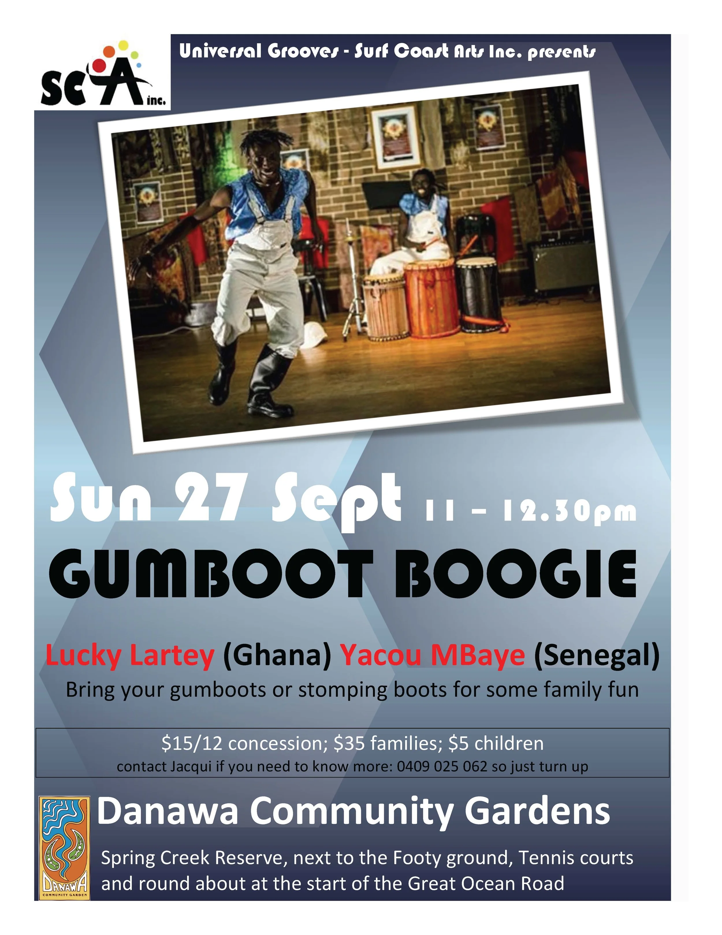 Gumboot Dancing Demonstration & Workshop
