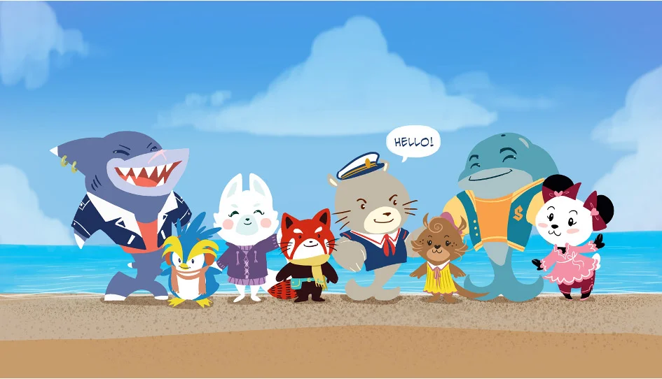 Ocean Park Mascots