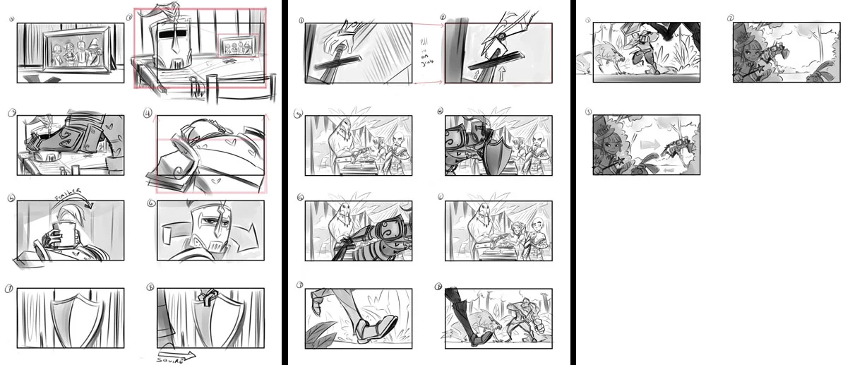 DD2 PVP Trailer Storyboards