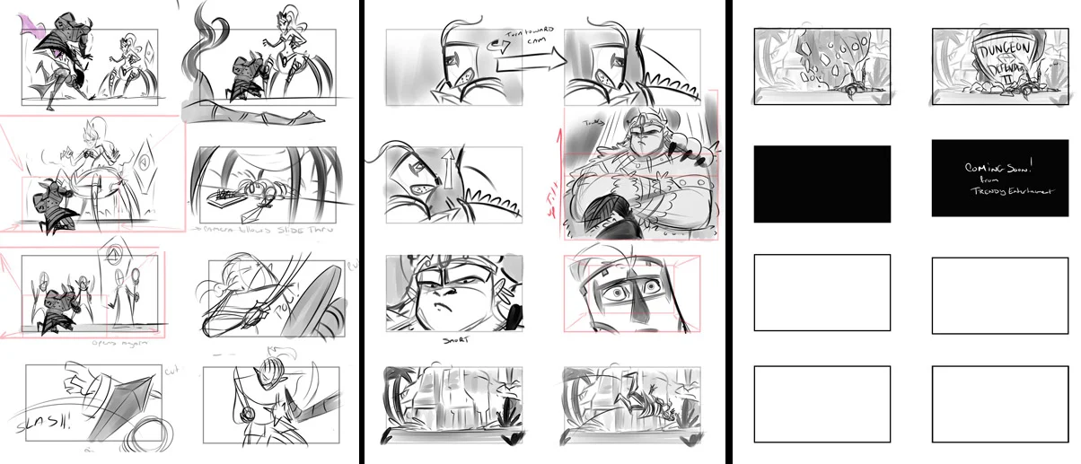 DD2 PVP Trailer Storyboards