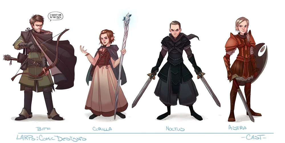 LARPs: The Series Cast