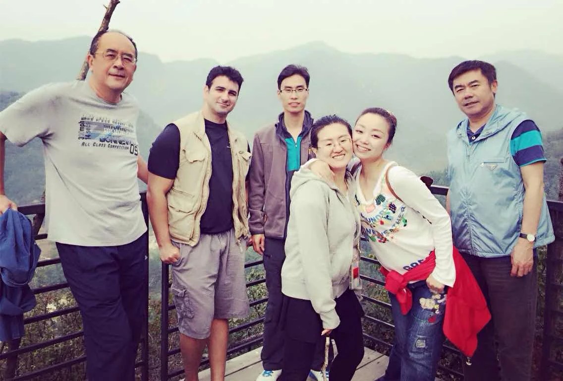 Staff members in Huairou, Beijing, 2014