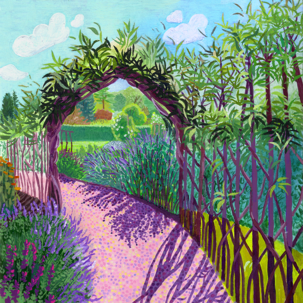 Harlow Carr acrylic
