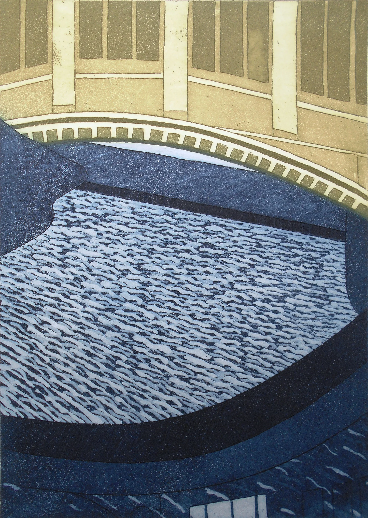 Bridge of Sighs etching 29 x 42 cm £231