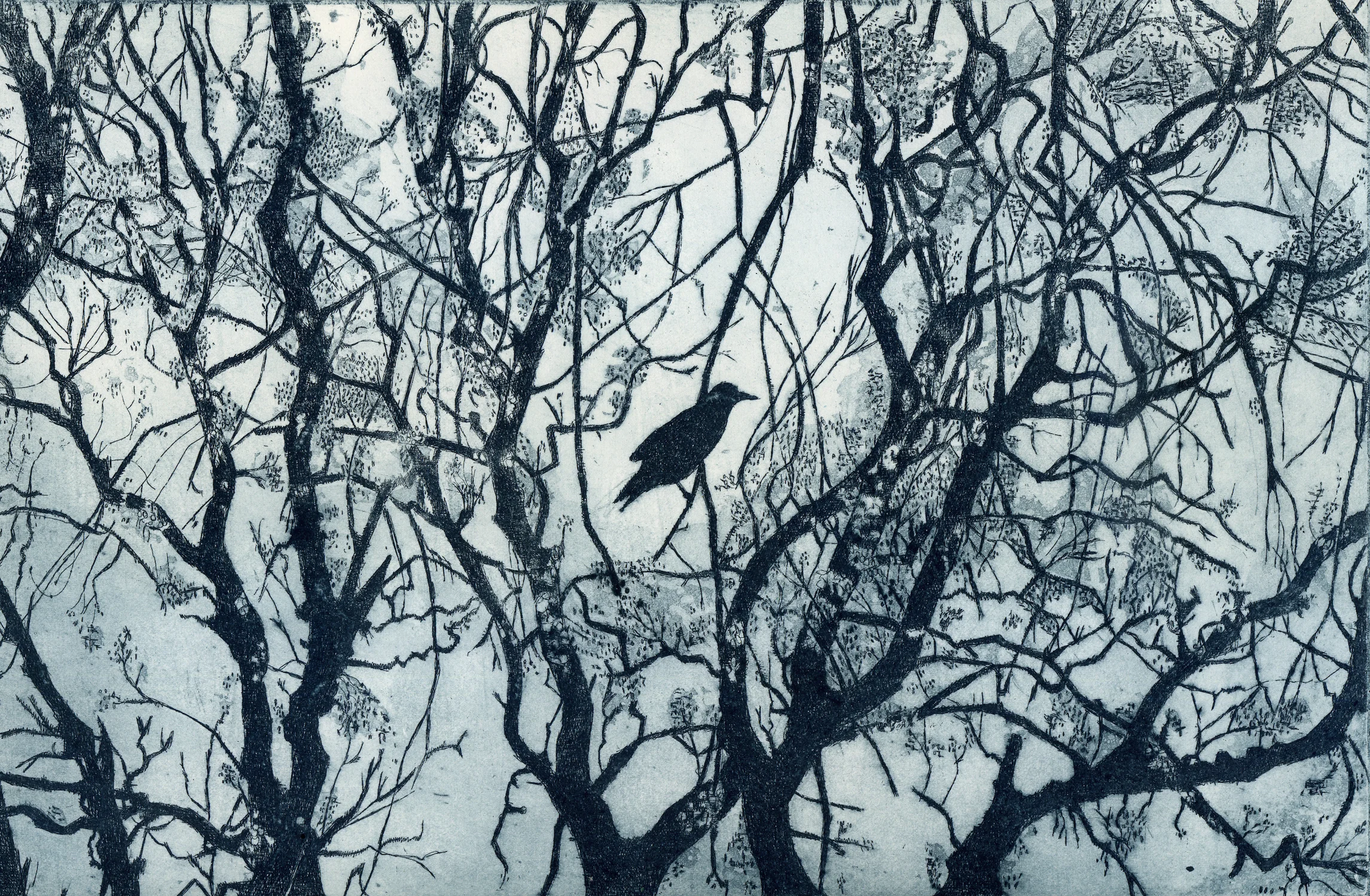 Spring Forward etching