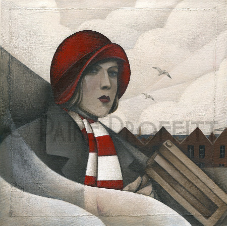 On a Saturday acrylic sold