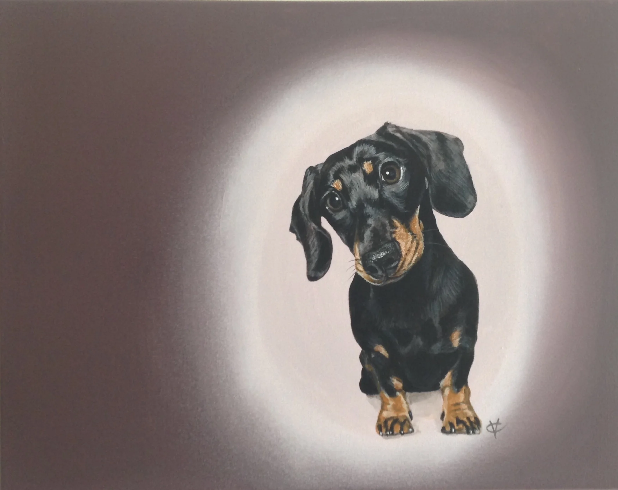 Angel Delight acrylic on canvas 16 x 20 £260
