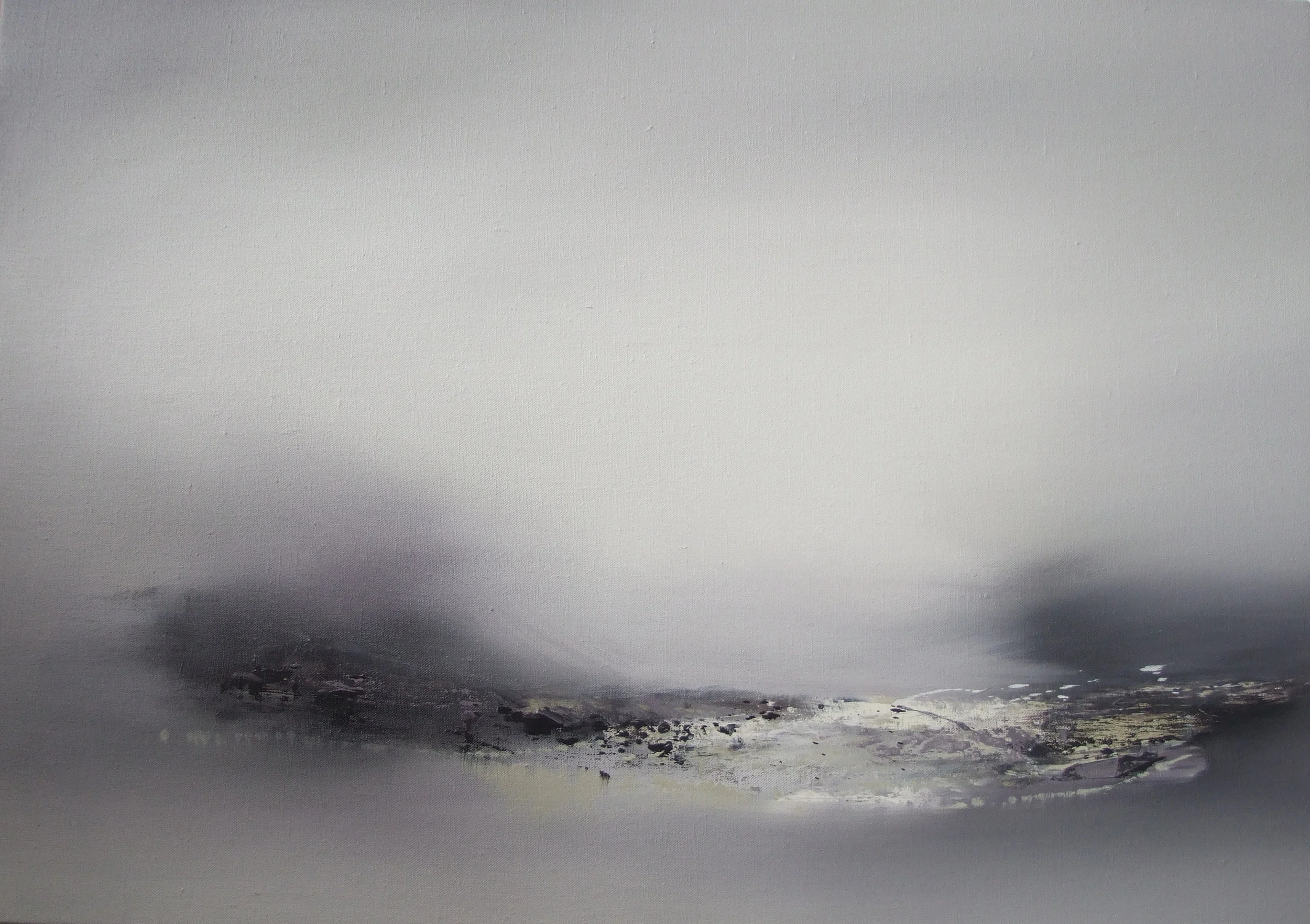 River Misted Oil on Linen 51x71cm SOLD