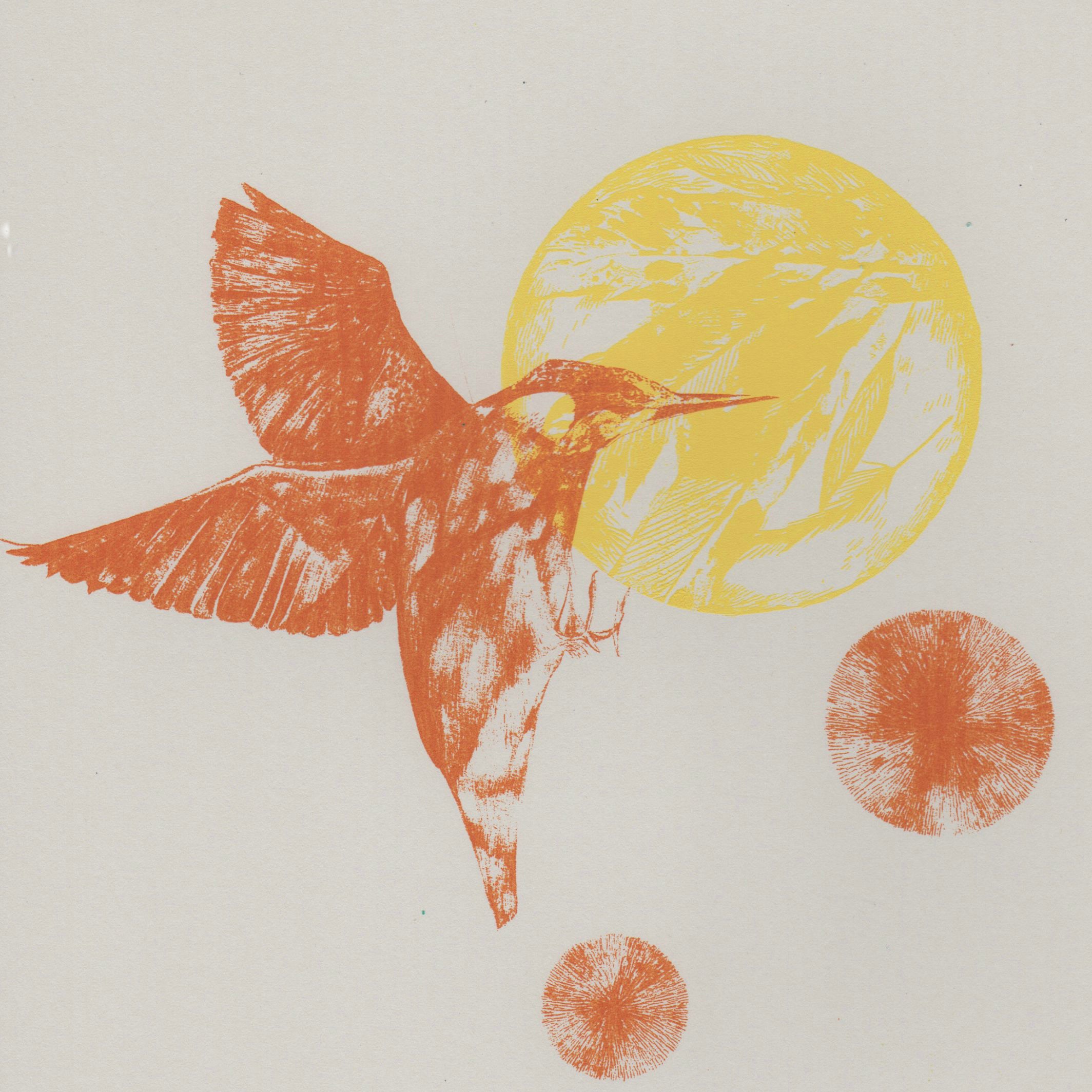 Great Leap Forward screenprint 21cm x 21cm £31 (unframed)