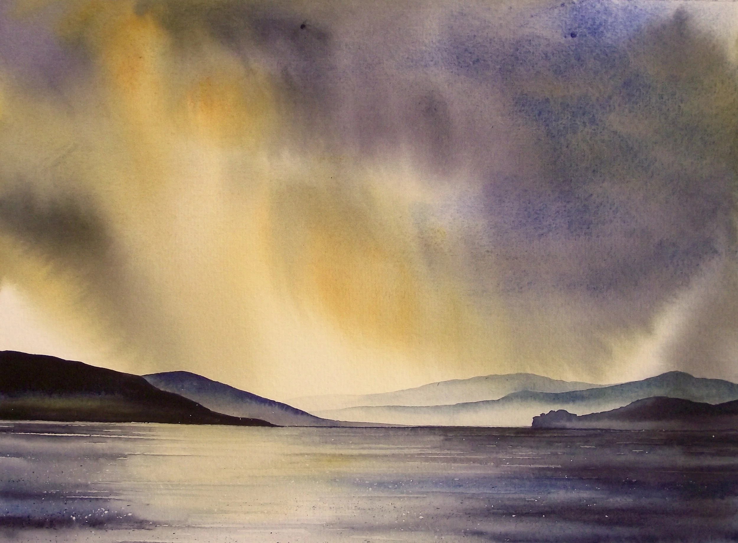 Coniston watercolour 20 x 16" £445 unframed