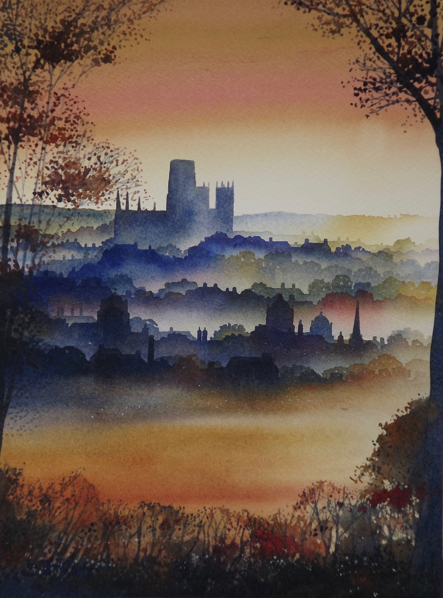 Durham watercolour SOLD