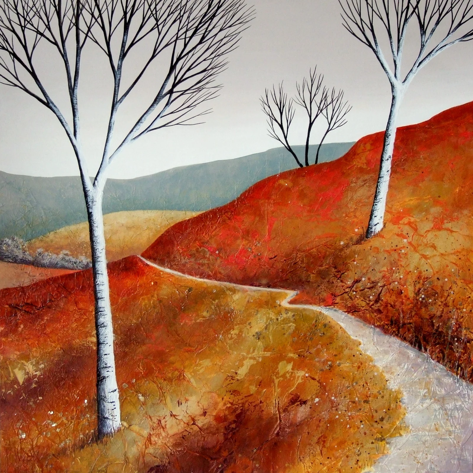 The Tranquil Dale II acrylic SOLD