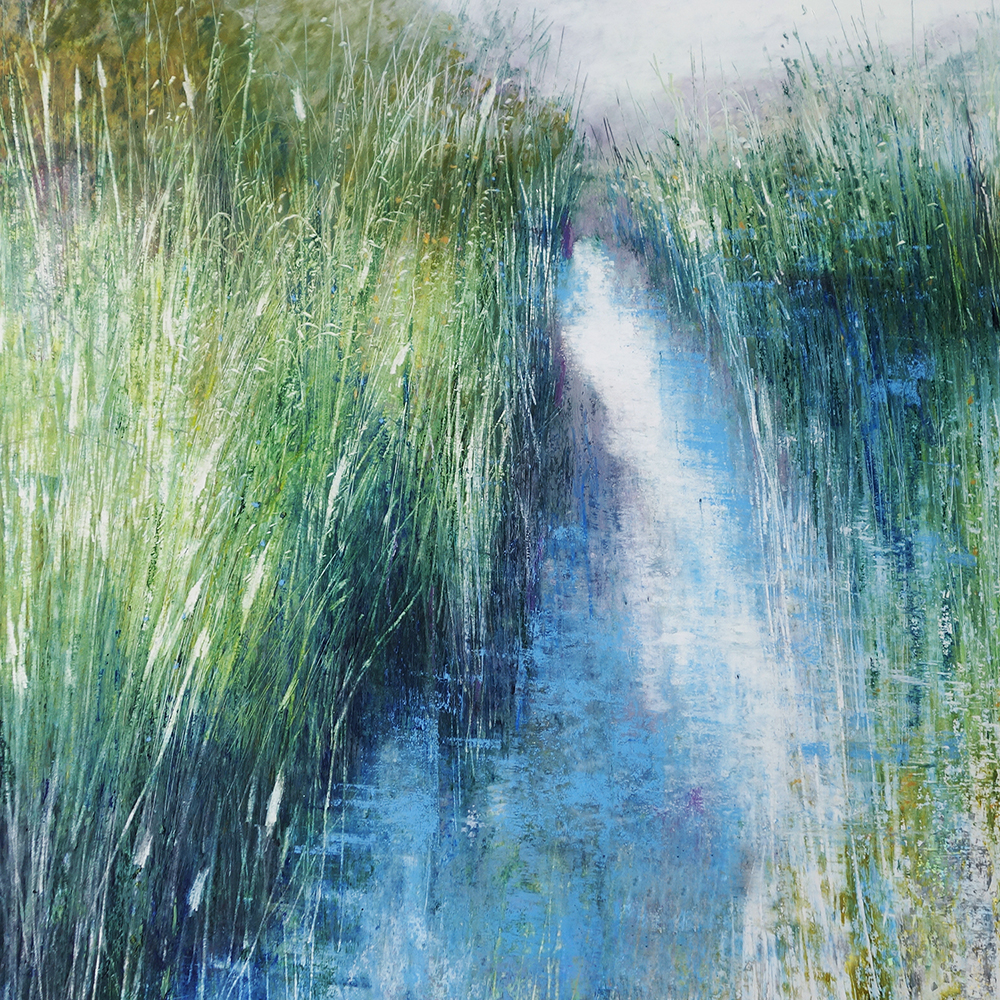 Conclusion oil pastel and pencil SOLD