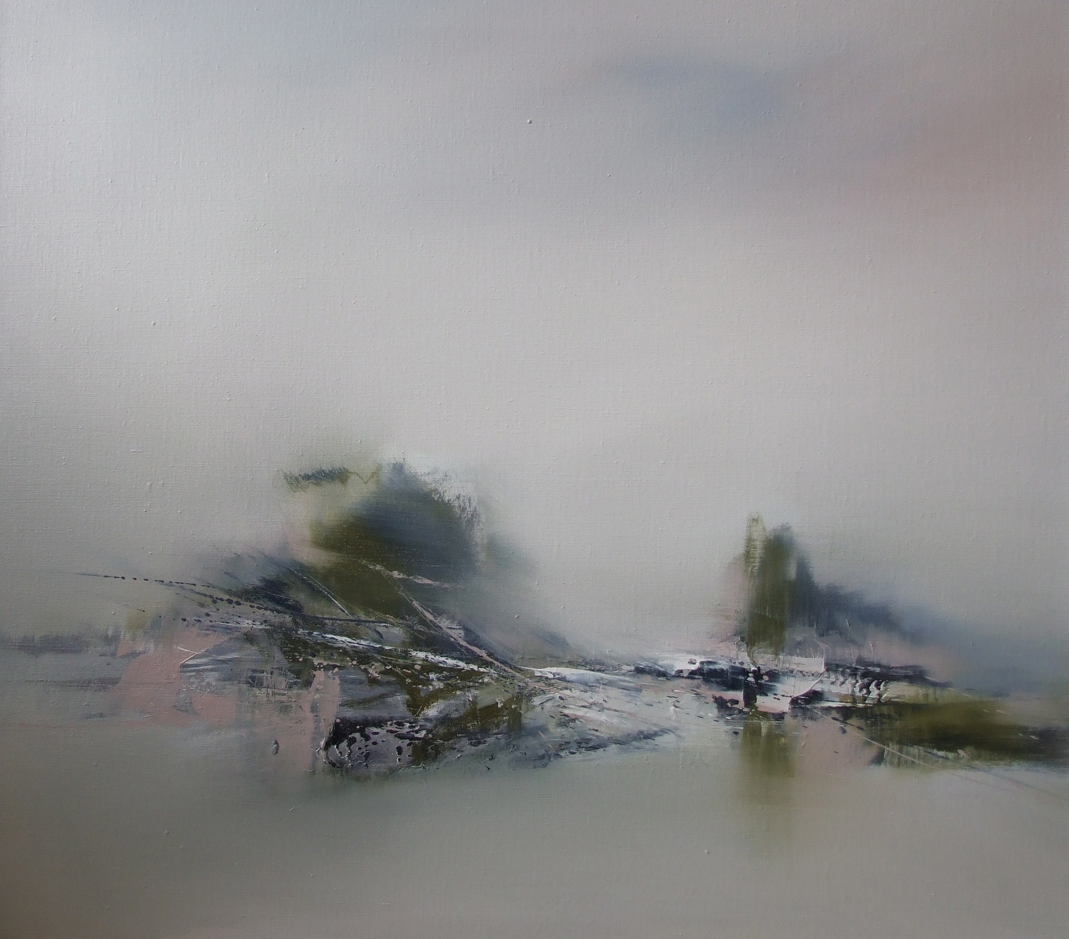 Summer Light, Upriver Oil on Linen 71x81cm sold