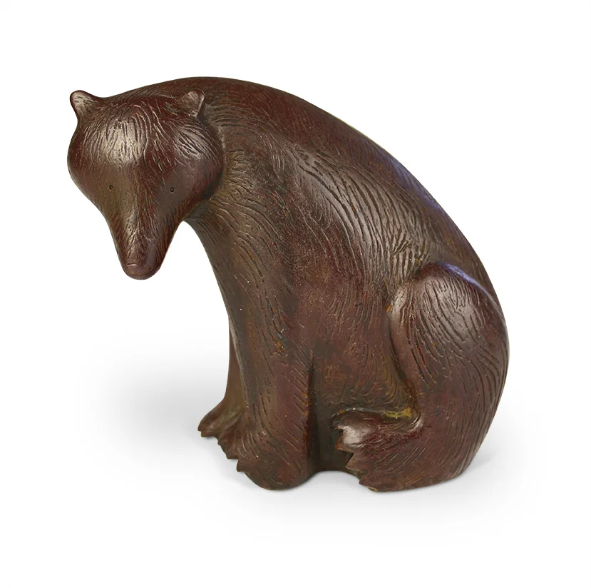 Seated Bear iron resin 11 x 11.5cm £195