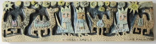 Kings and Camels ceramic 25 x 7 cm £75