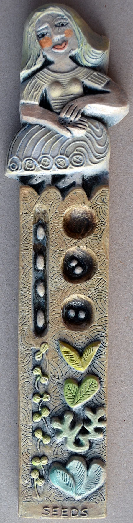 Seeds ceramic 4 x 22 cm SOLD