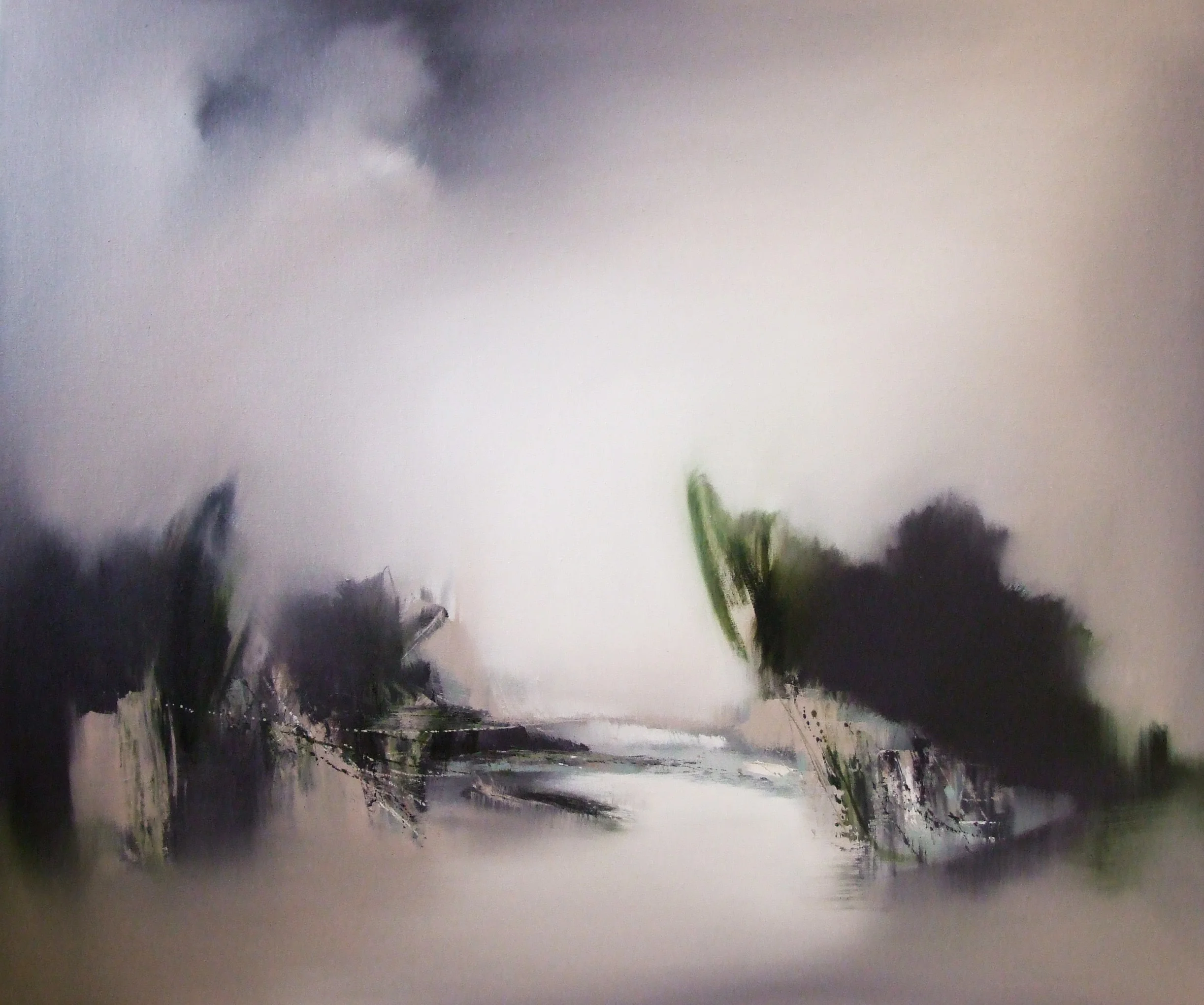 Juniper Oil on Linen 91x76 cm sold