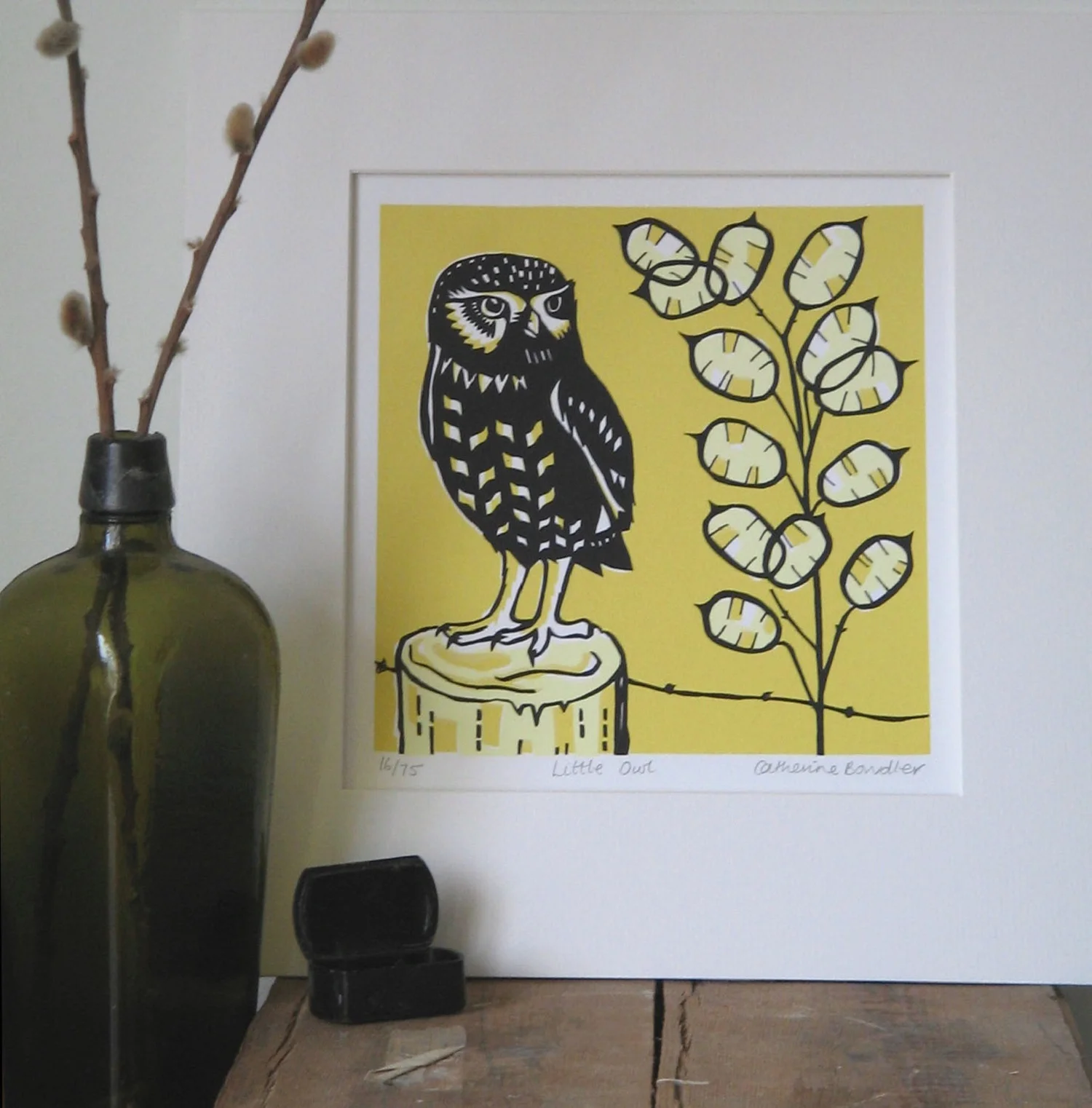 Little Owl screenprint