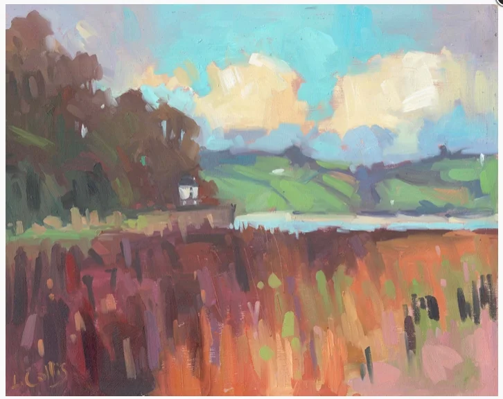 Laugharne oil on board 20cm x 25cm £295