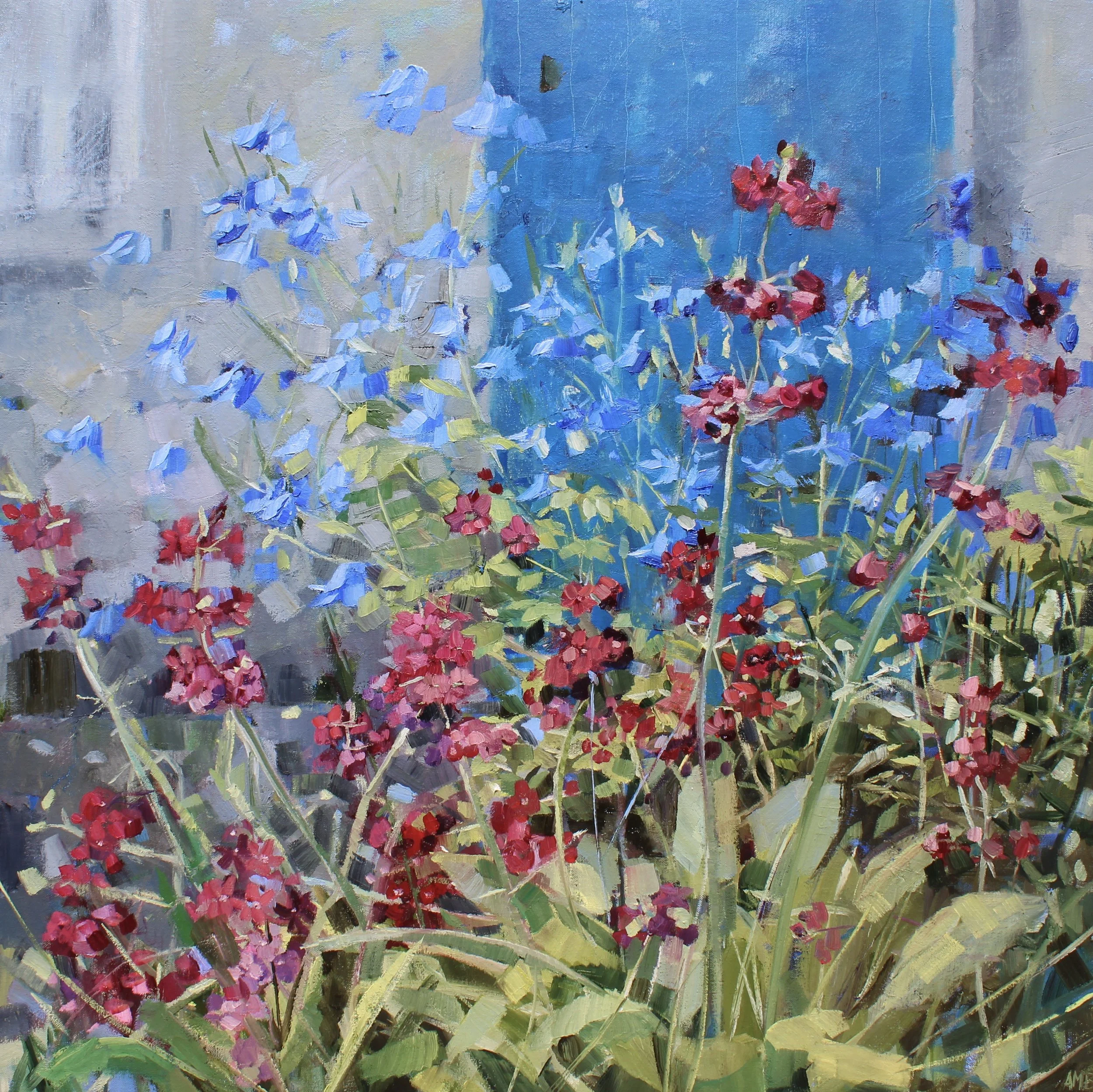 Blue Door oil on linen 60 x 60cms SOLD
