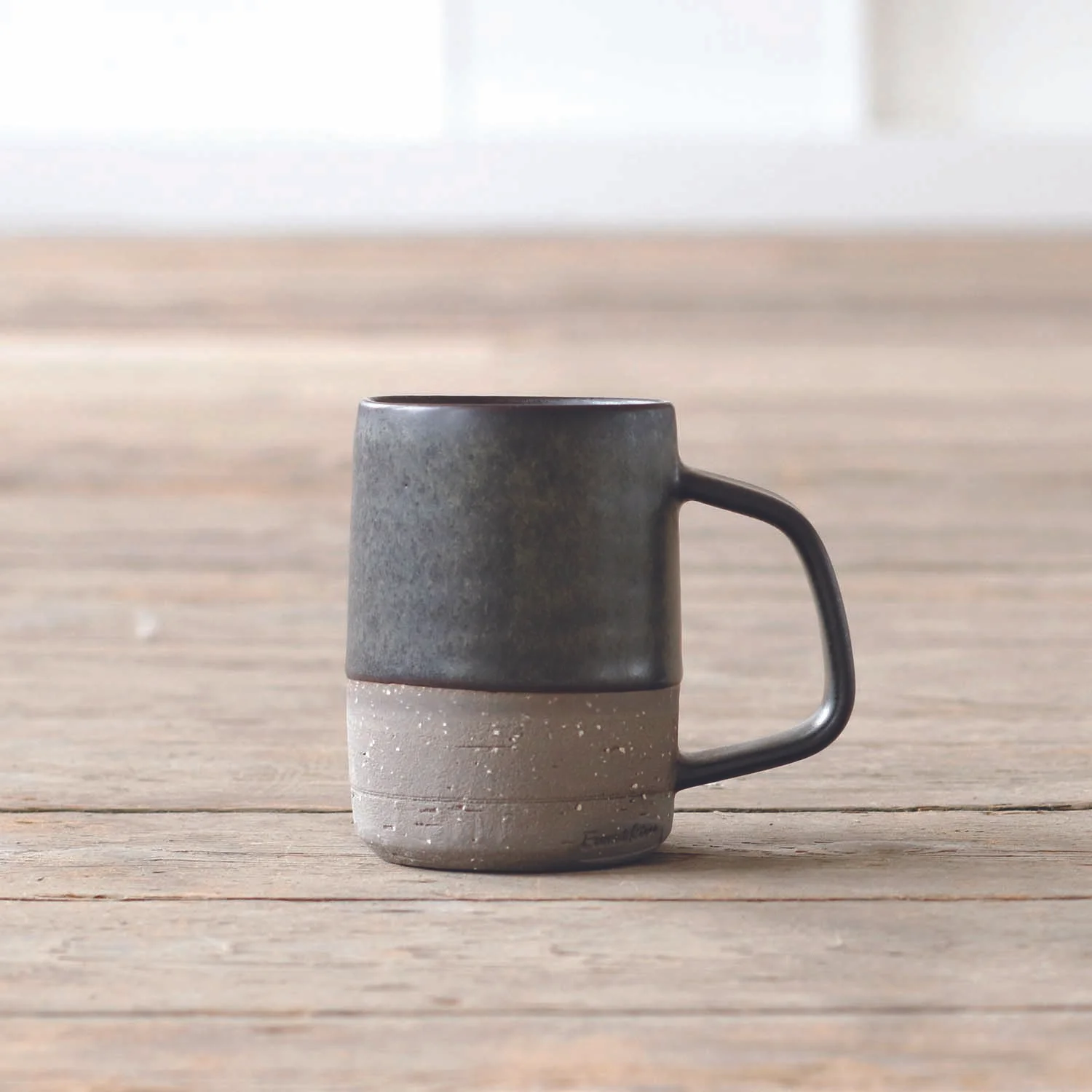 Charcoal Black Mug ceramic 10oz £32