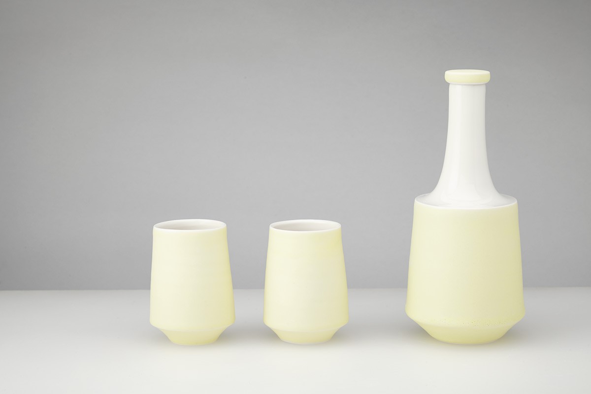 Decanter with Two Beakers ceramic decanter - 22 x 8 cm beakers - 9 x 6 cm £185