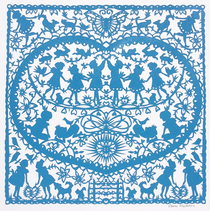 Kind Hearts papercut £295