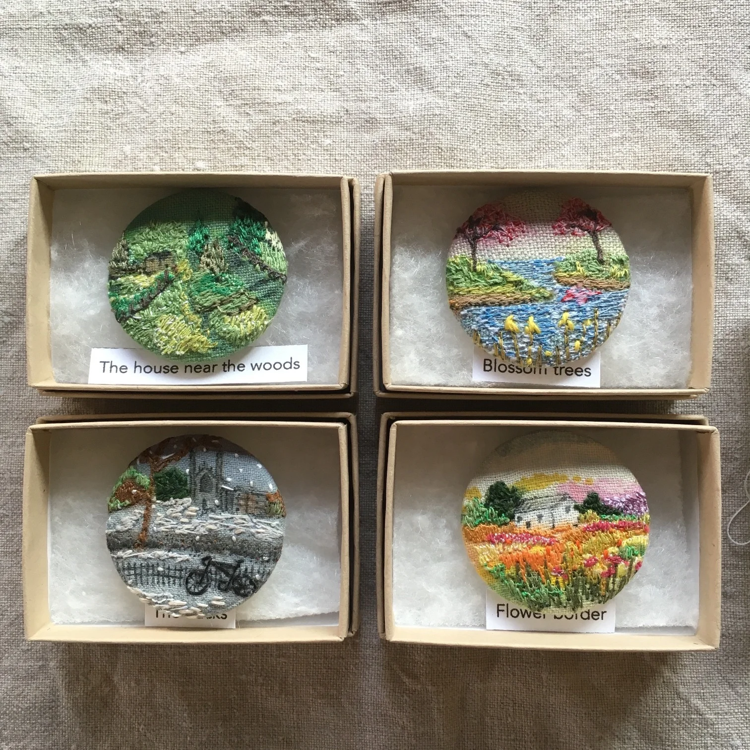 Landscape Brooch £ 24 each
