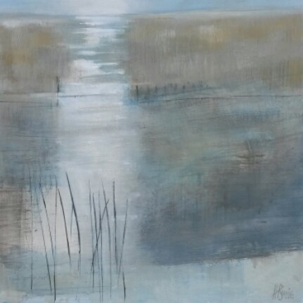 Wet Land acrylic on canvas sold