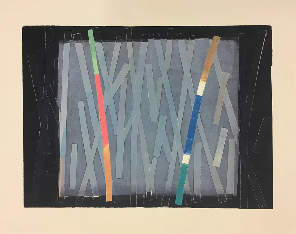 Through the Mist Monoprint 37 x 29.5 cm £120