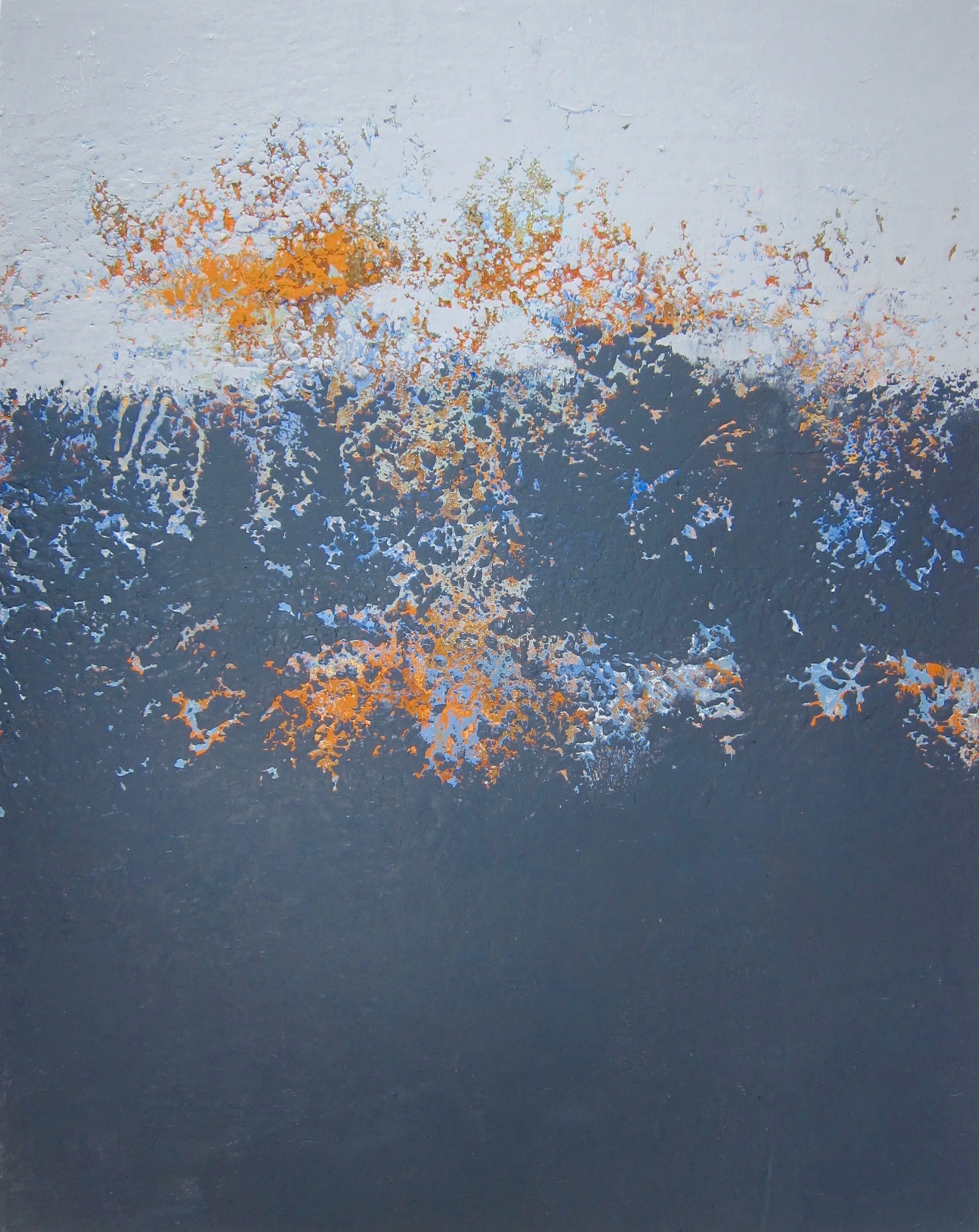Periphery oil and cold wax 52 x 45cm £350