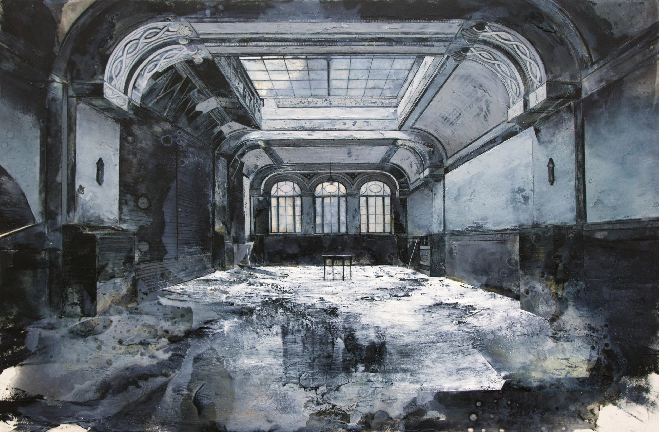 The Witness oil on wood 80 x 122cm