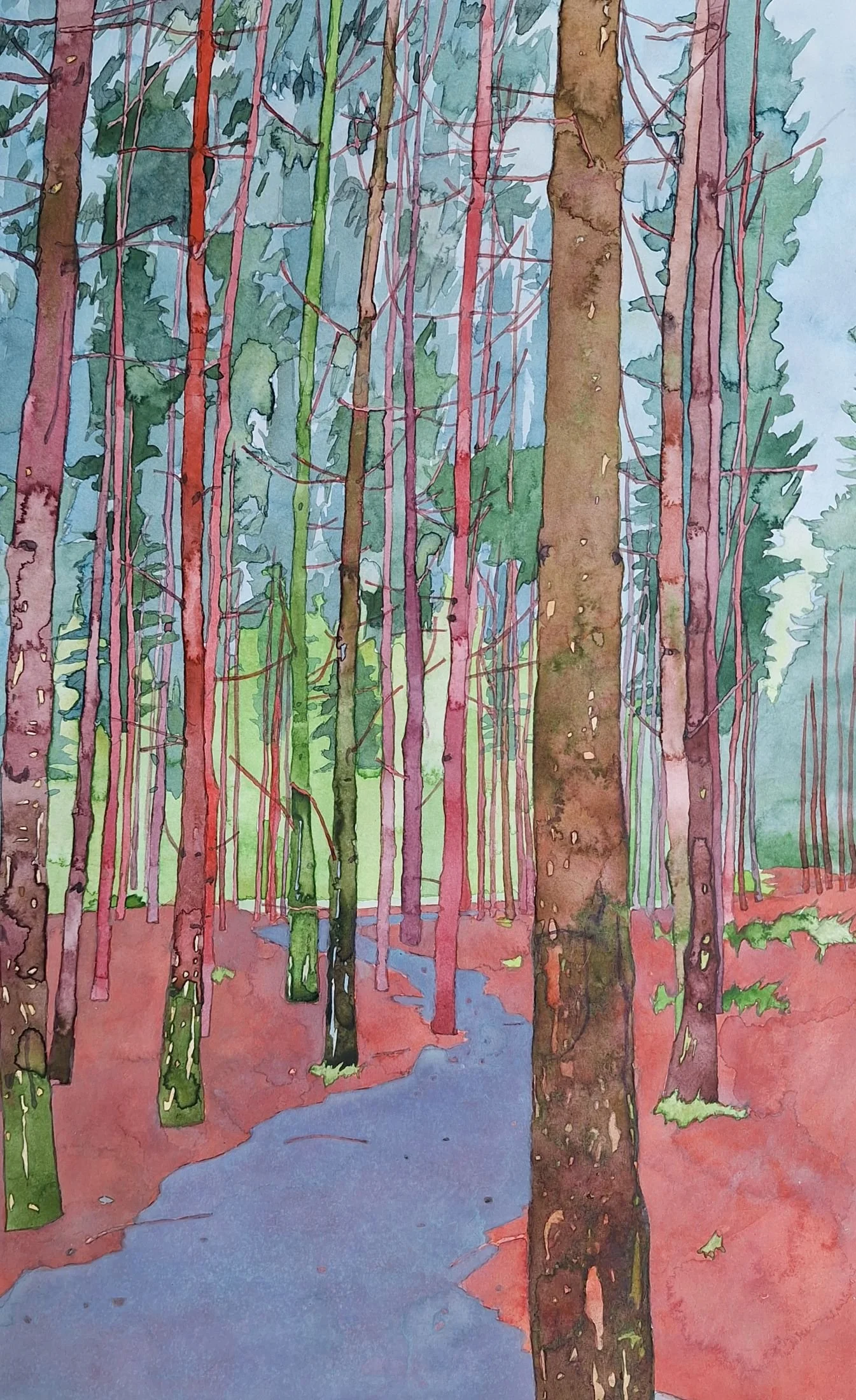 Thetford Forest I by Katy Ellis