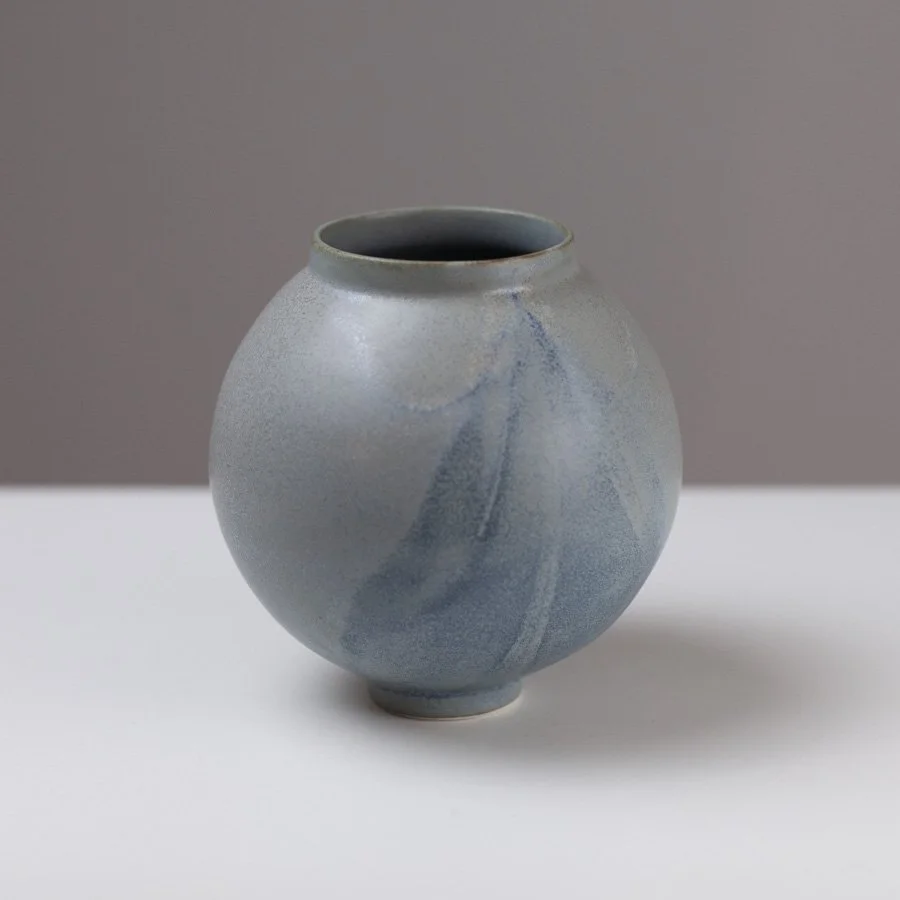 Moon Jar Blue-Grey RH17 by Robyn Hardyman